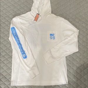Mens Vineyard Vines Long-sleeve w/hood NWT